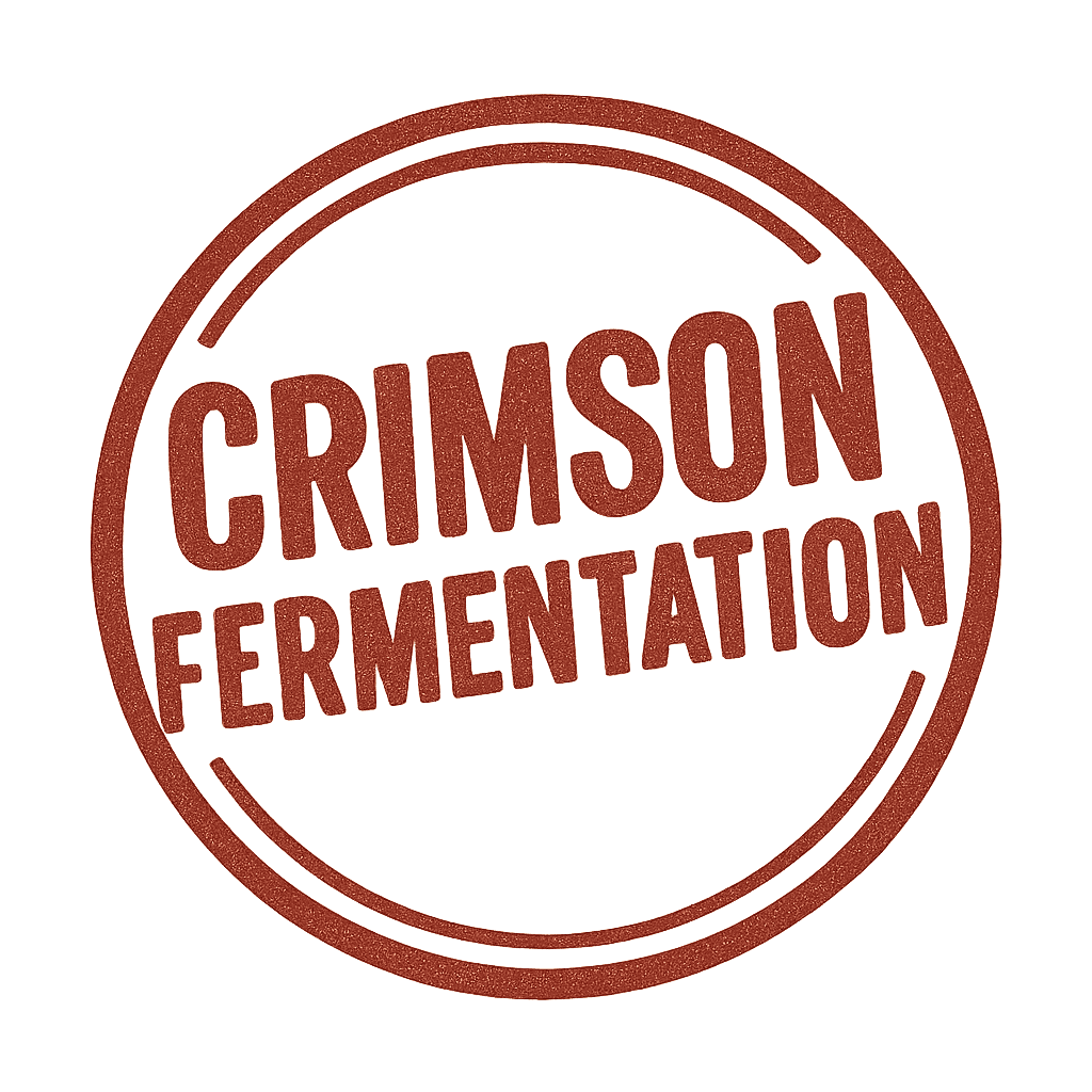 Crimson Fermentation Stamp